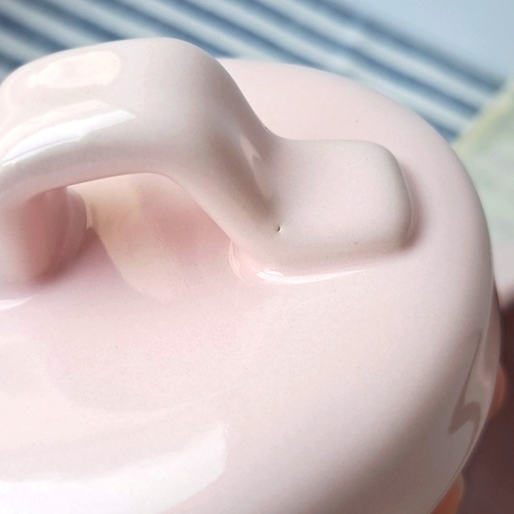 Rae Dunn Artisan Collection by Magenta Pink Jelly Beans Baby Canister Lid 2020 - Picture 8 of 10